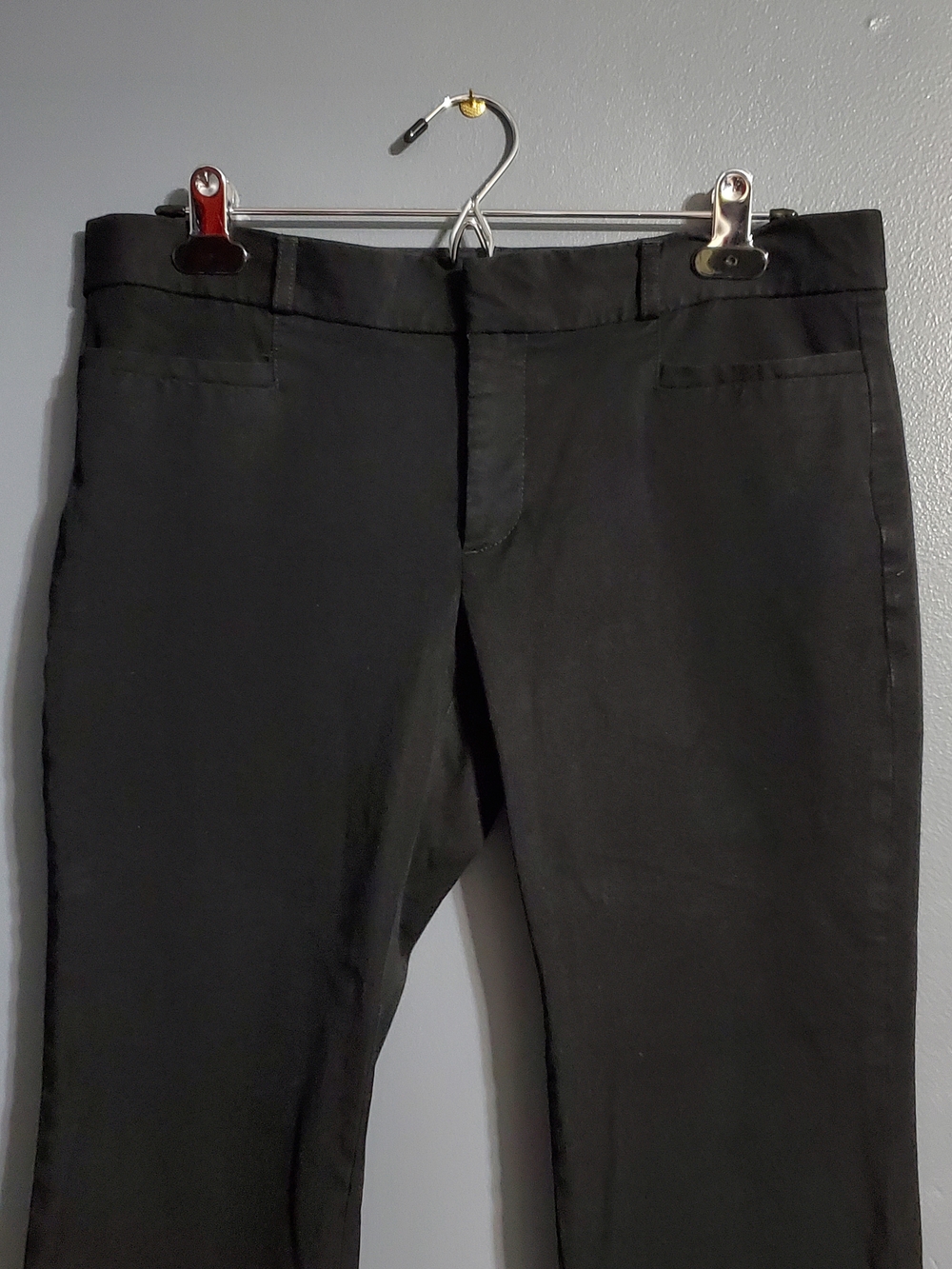Banana Republic Sloan Black Women's Cropped Slacks Size 8S